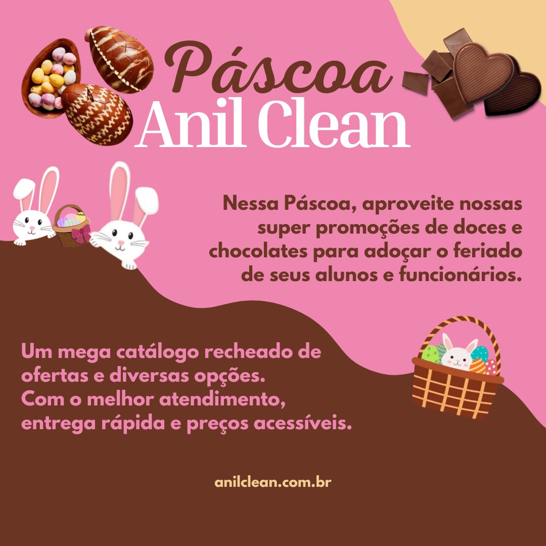 Páscoa - chocolates e lembrancinhas