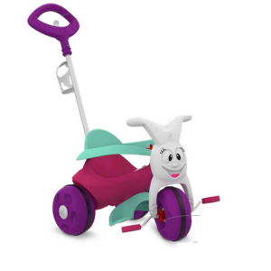 Triciclo Europa Passeio & Pedal (Rosa)